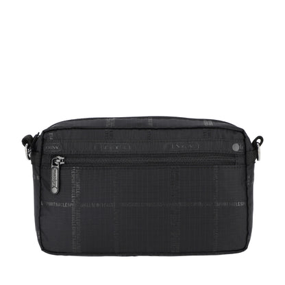 E/W PHONE CROSSBODY 手機斜背包 - 暗影格紋