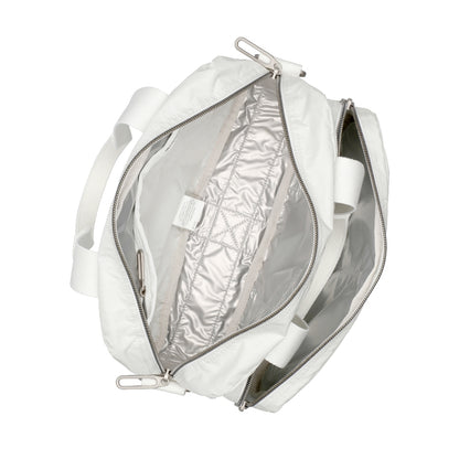 METRO CONVERTIBLE 兩用旅行手提包 - 極致白