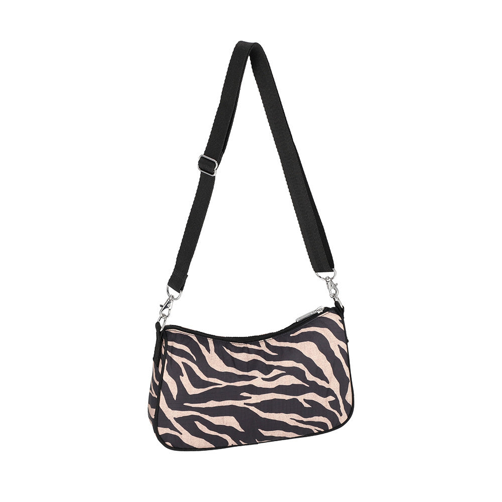 SM CONV SHOULDER 小型多用肩背包 - 拉菲斑紋