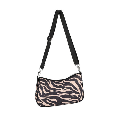 SM CONV SHOULDER 小型多用肩背包 - 拉菲斑紋