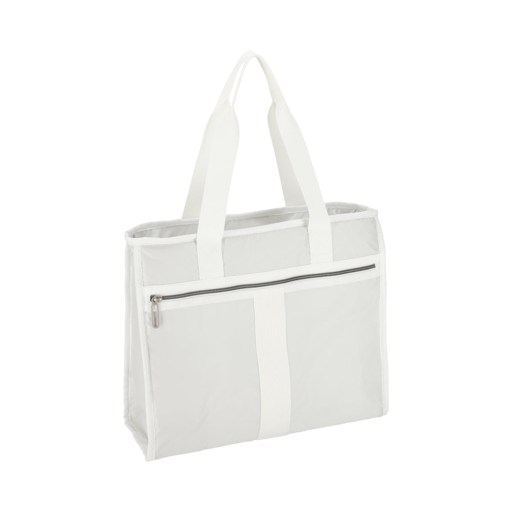 ESSENTIAL CARRYALL 大容量單肩托特包 - 極致白