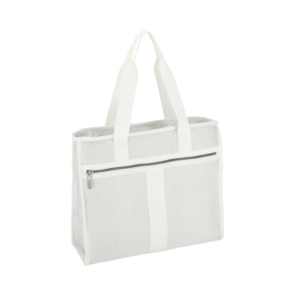 ESSENTIAL CARRYALL 大容量單肩托特包 - 極致白
