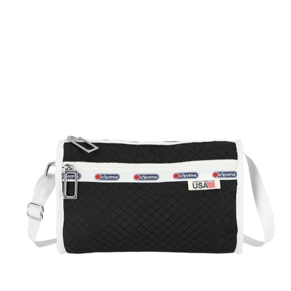 USA SHOULDER BAG 肩背包 - USA簡約黑白