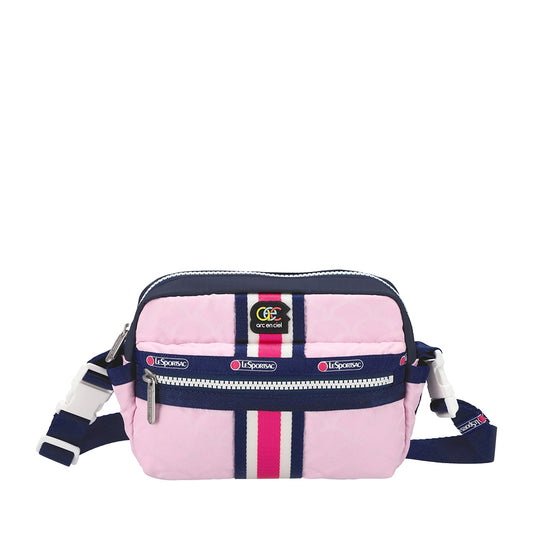 AEC SAC MAIN CUBI 緹花肩背方包 - 薰衣草紫