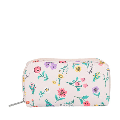 RECTANGULAR COSMETIC 長形化妝包 - 輕舞野花