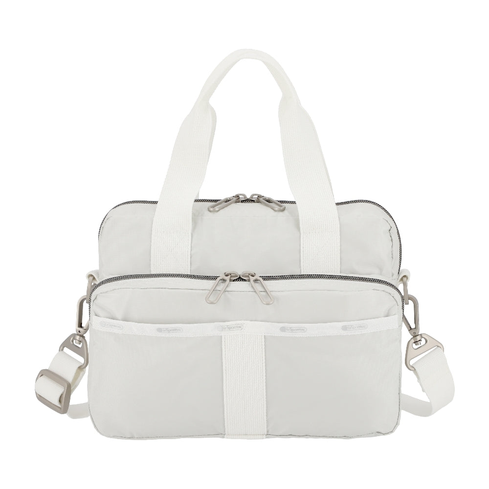 METRO CONVERTIBLE 兩用旅行手提包 - 極致白