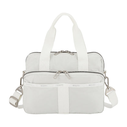 METRO CONVERTIBLE 兩用旅行手提包 - 極致白