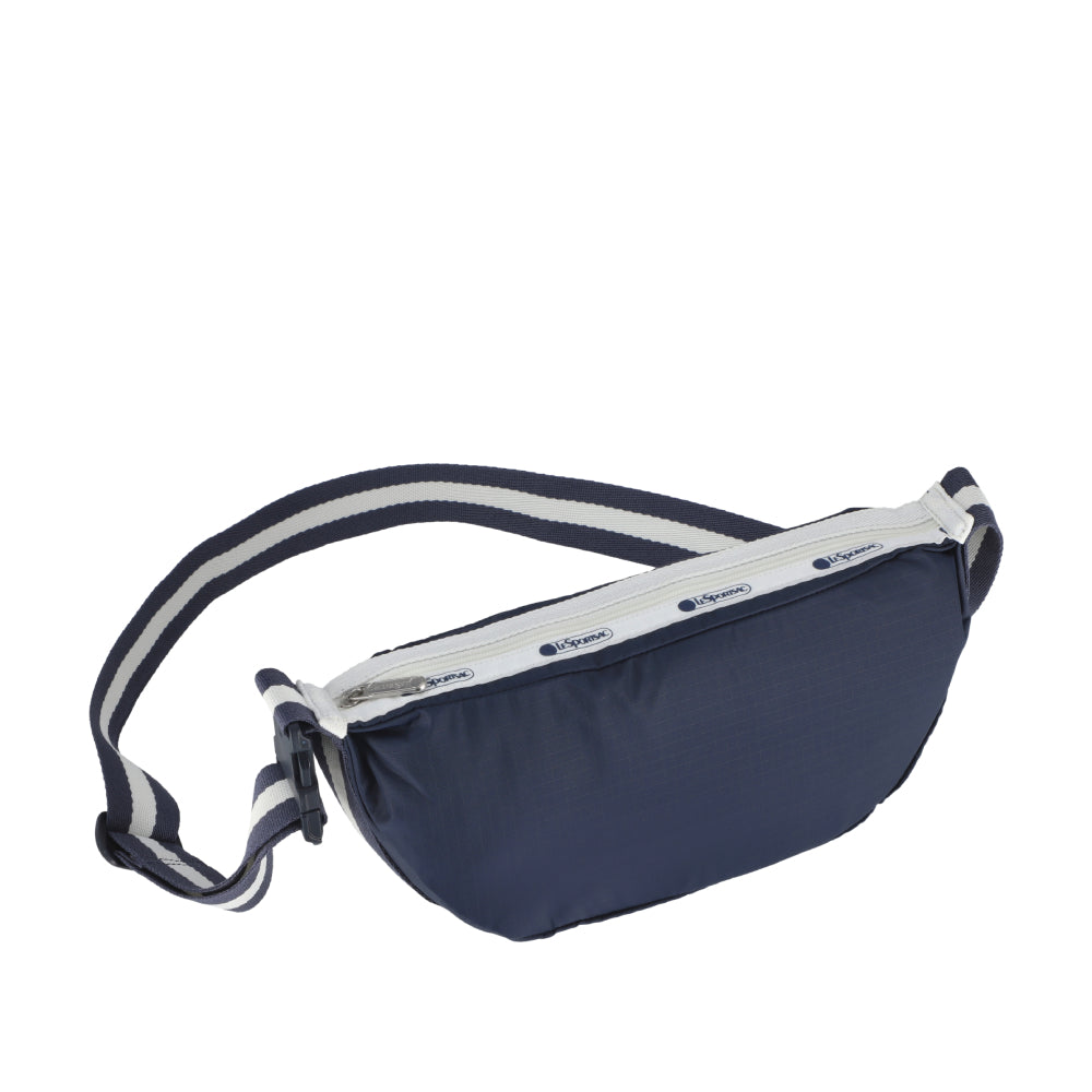 CONV SM SHOULDER BAG 小型半月包 - 滾邊深海藍