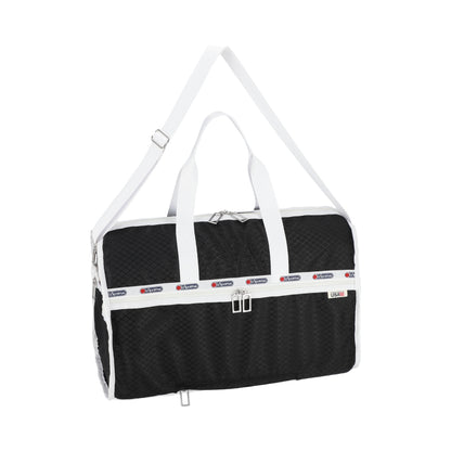 USA DELUXE LG WEEKENDER 奢華大型旅行袋 - USA簡約黑白