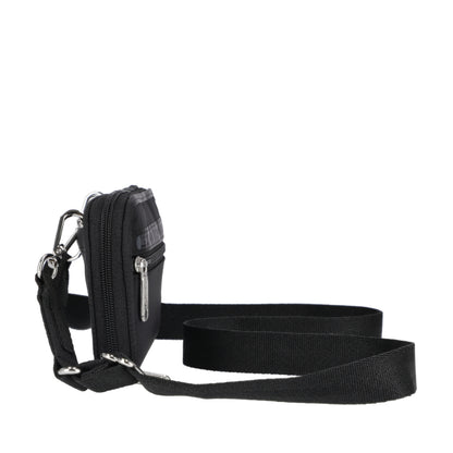 MINI DUFFEL CROSSBODY  可背式皮夾 - 永恆黑