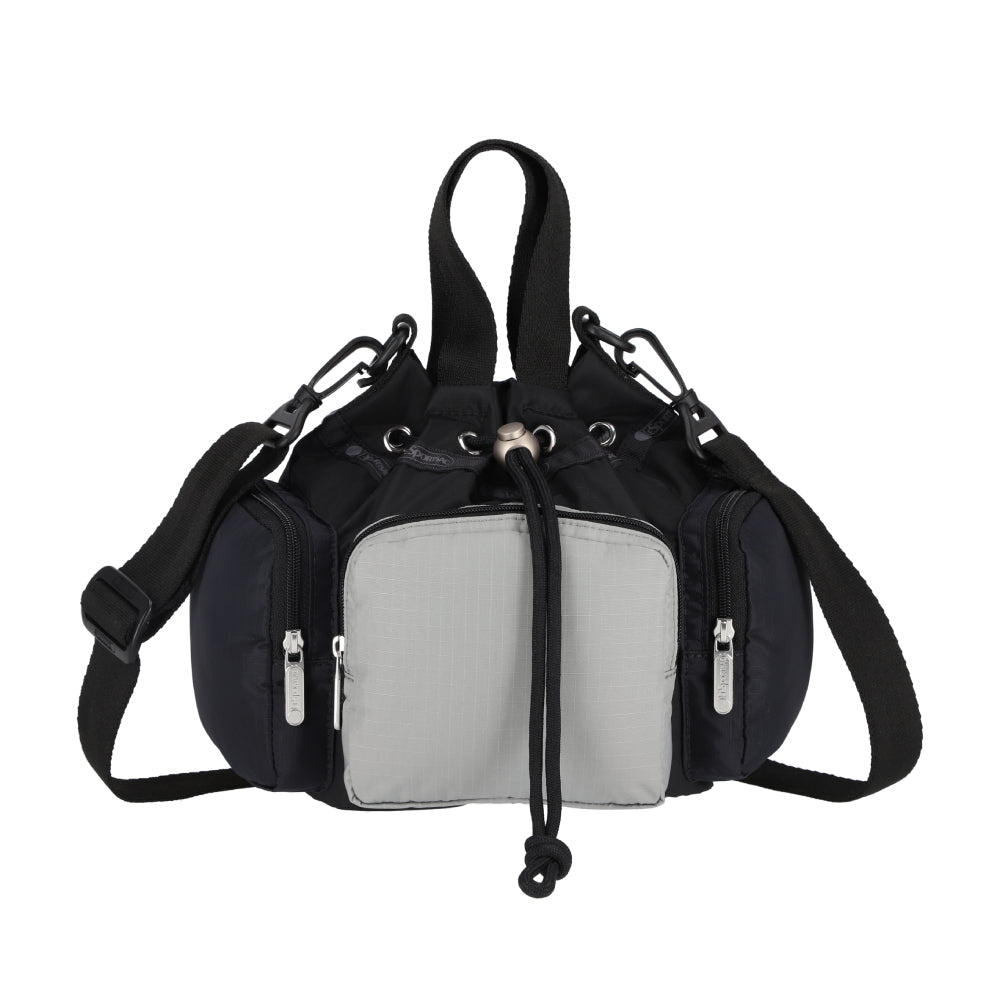 CONV DRAWSTRING TOTE 抽繩托特包 - 灰階色塊