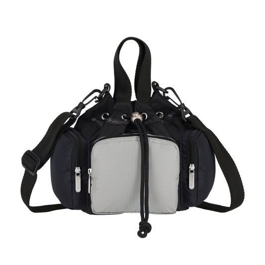 CONV DRAWSTRING TOTE 抽繩托特包 - 灰階色塊