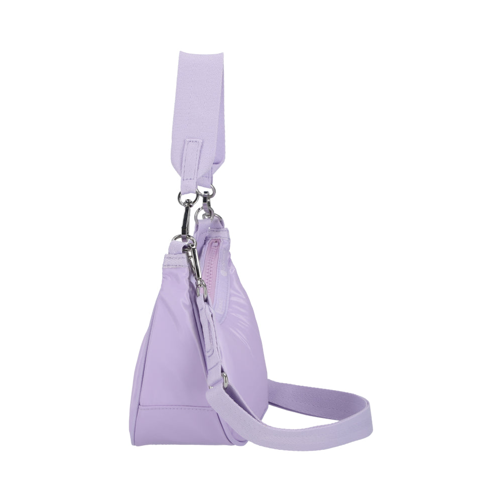 SM CONV HOBO 小型肩背兩用新月包 - 丁香紫