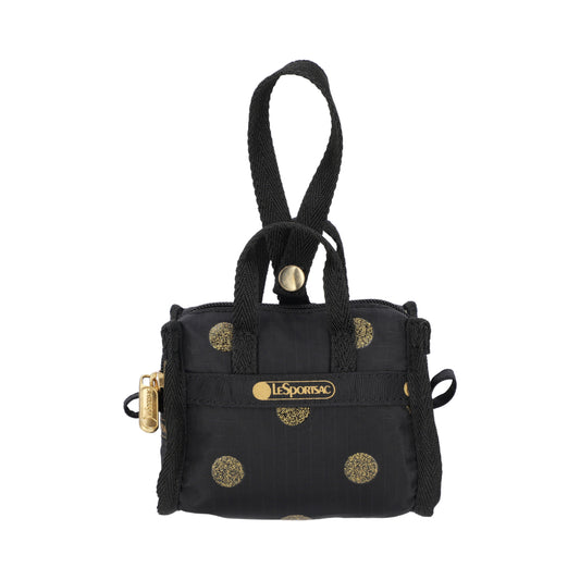 MICRO WEEKENDER CHARM 迷你旅行袋掛飾 - 閃耀點點