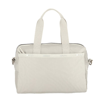 SMALL UPTOWN SATCHEL 小手提袋 - 淺棕灰