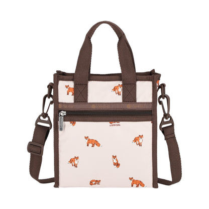 MINI N/S TOTE 迷你方型托特包 - 森林小狐狸