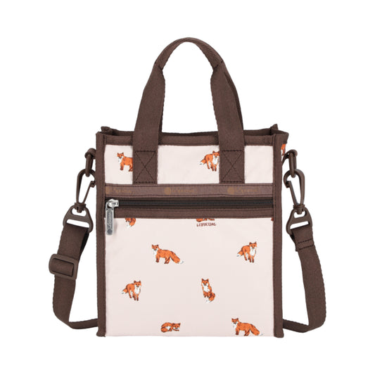 MINI N/S TOTE 迷你方型托特包 - 森林小狐狸