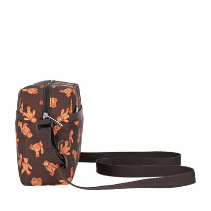DANIELLA CROSSBODY 拉鍊斜背包 - 泰迪熊樂園
