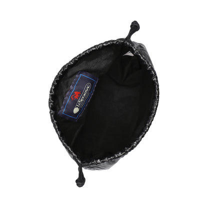 SM NET SHOULDER BAG 小型網狀肩背包 - 曜岩黑