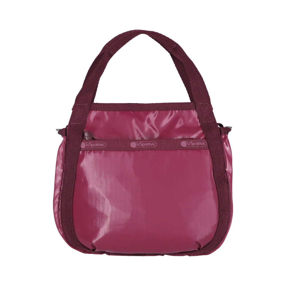 SMALL JENNI 斜背手提兩用包 - 閃耀莓紫