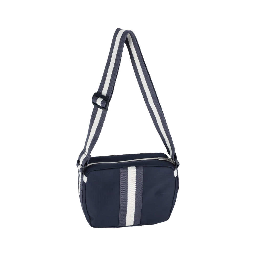 CAMERA CROSSBODY 相機斜背包 - 滾邊深海藍