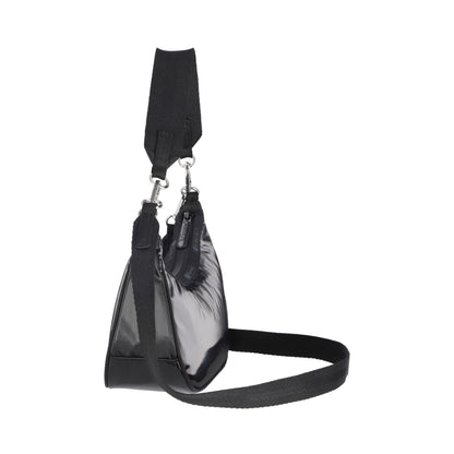 SM CONV HOBO 小型肩背兩用新月包 - 閃耀黑