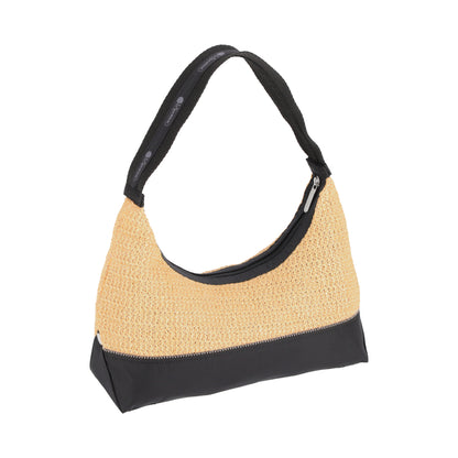 RAFFIA SHOULDER BAG 肩背包 - 拉菲永恆黑