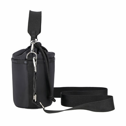 SM DRAWSTRING BUCKET 小型抽繩水桶斜背包 - 永恆黑