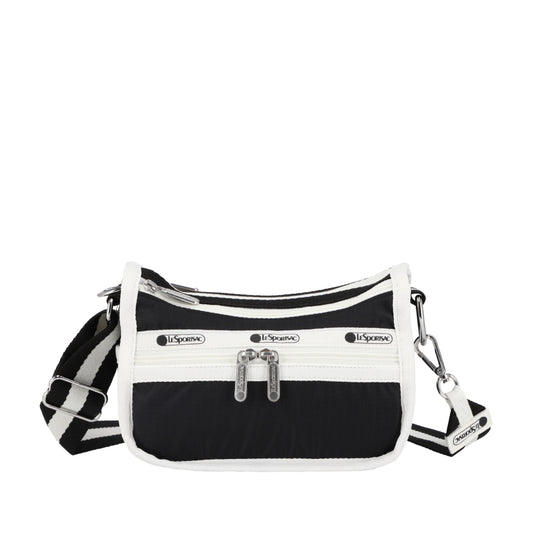 SMALL LOAF CROSSBODY 小型法棍包 - 滾邊夜幕黑