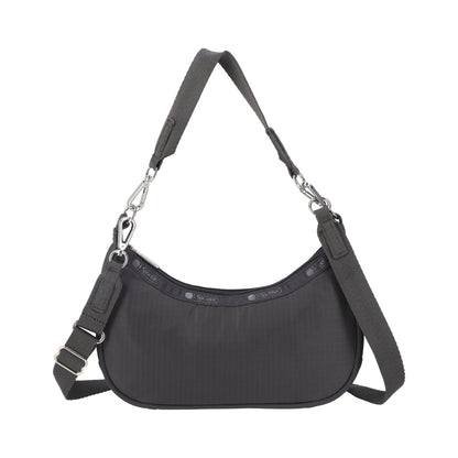 SM CONV HOBO 小型肩背兩用新月包 - 夜幕灰