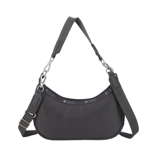 SM CONV HOBO 小型肩背兩用新月包 - 夜幕灰