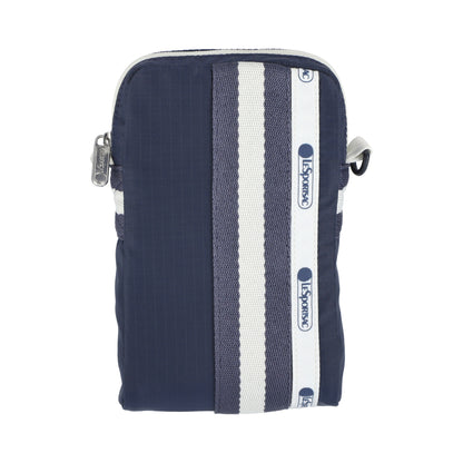 MINI WEB CROSSBODY 隨身小包 - 滾邊深海藍
