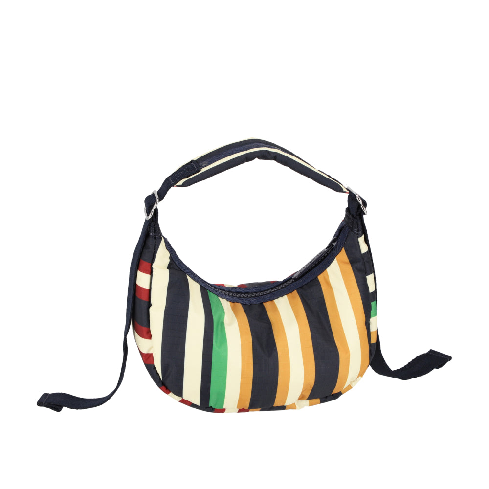 MINI CRESCENT 迷你半月包 - 斑斕彩條