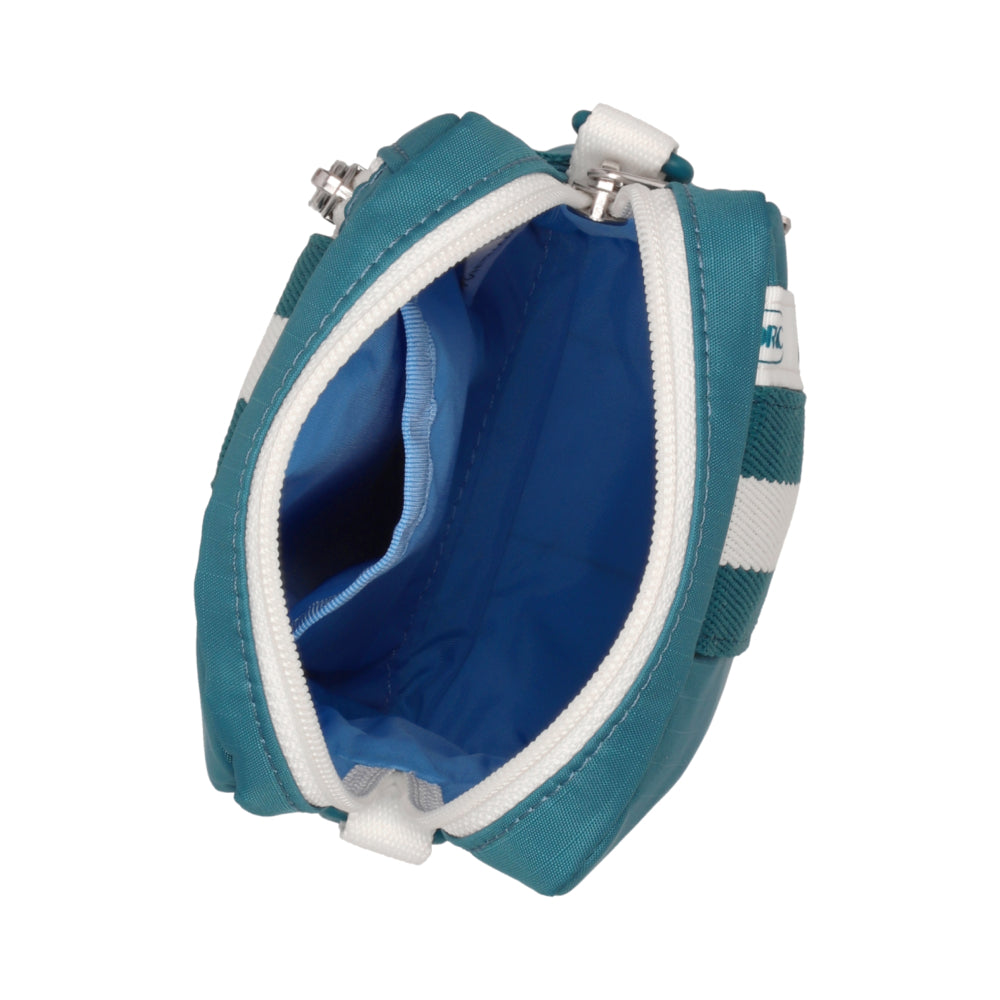 MINI WEB CROSSBODY 隨身小包 - 滾邊青藍