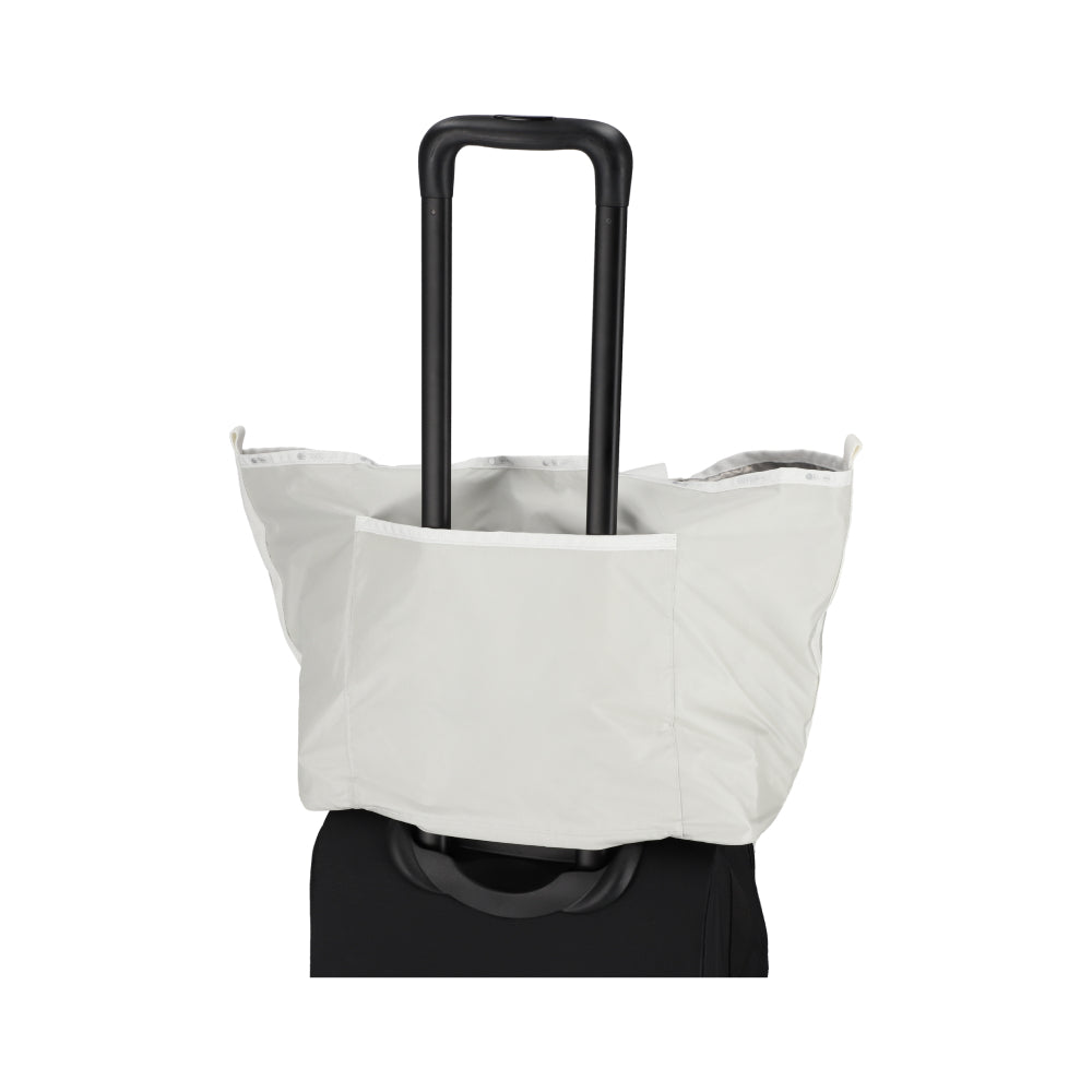 ESSENTIAL LG OPEN TOTE 大型磁扣托特包 - 極致白