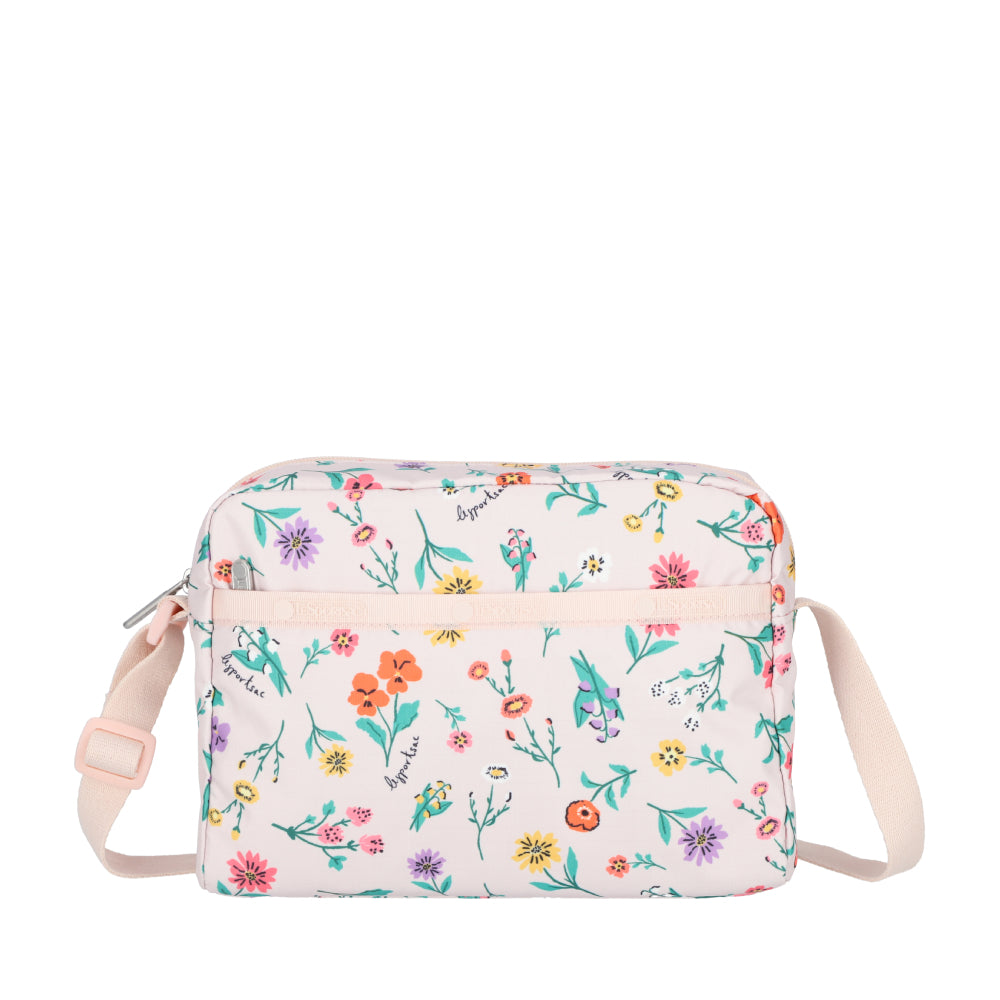 DANIELLA CROSSBODY 拉鍊斜背包 - 輕舞野花