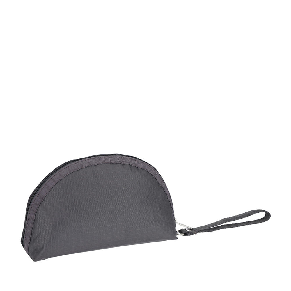 2-ZIP WRISTLET 雙拉鍊手拿包 - 夜幕灰