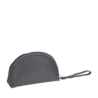 2-ZIP WRISTLET 雙拉鍊手拿包 - 夜幕灰