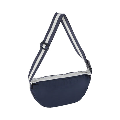 CONV SM SHOULDER BAG 小型半月包 - 滾邊深海藍