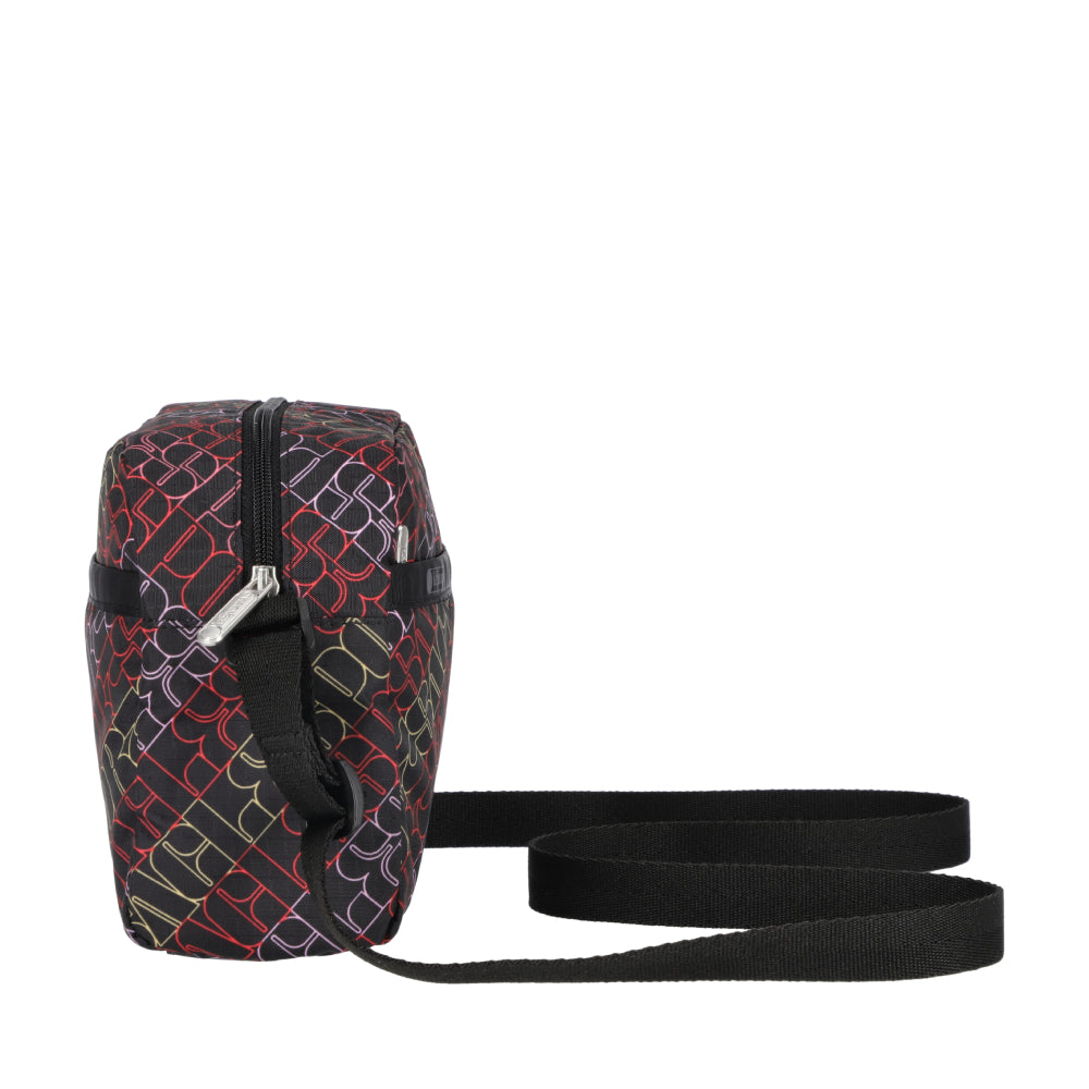 DANIELLA CROSSBODY 拉鍊斜背包 - 霓光字舞