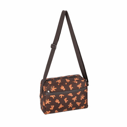 DANIELLA CROSSBODY 拉鍊斜背包 - 泰迪熊樂園