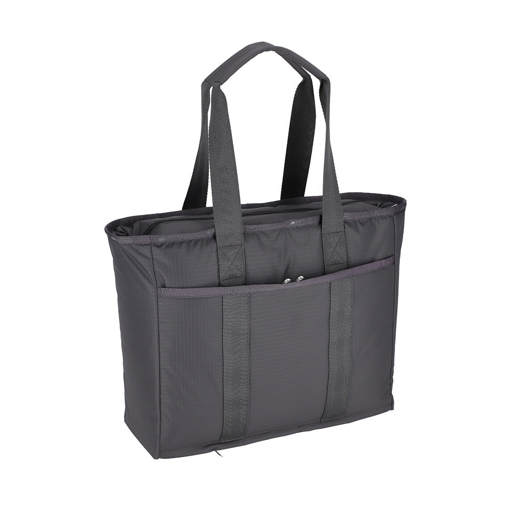 CLASSIC ZIP TOTE 經典拉鍊托特包 - 夜幕灰