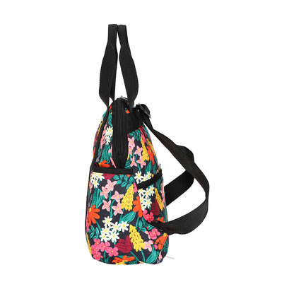 DOUBLE TROUBLE BACKPACK 兩用後背包 - 繽紛花園