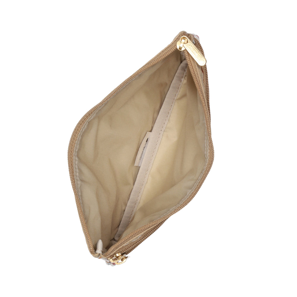 3-ZIP COSMETIC 三層拉鍊化妝包 - 秘境花園