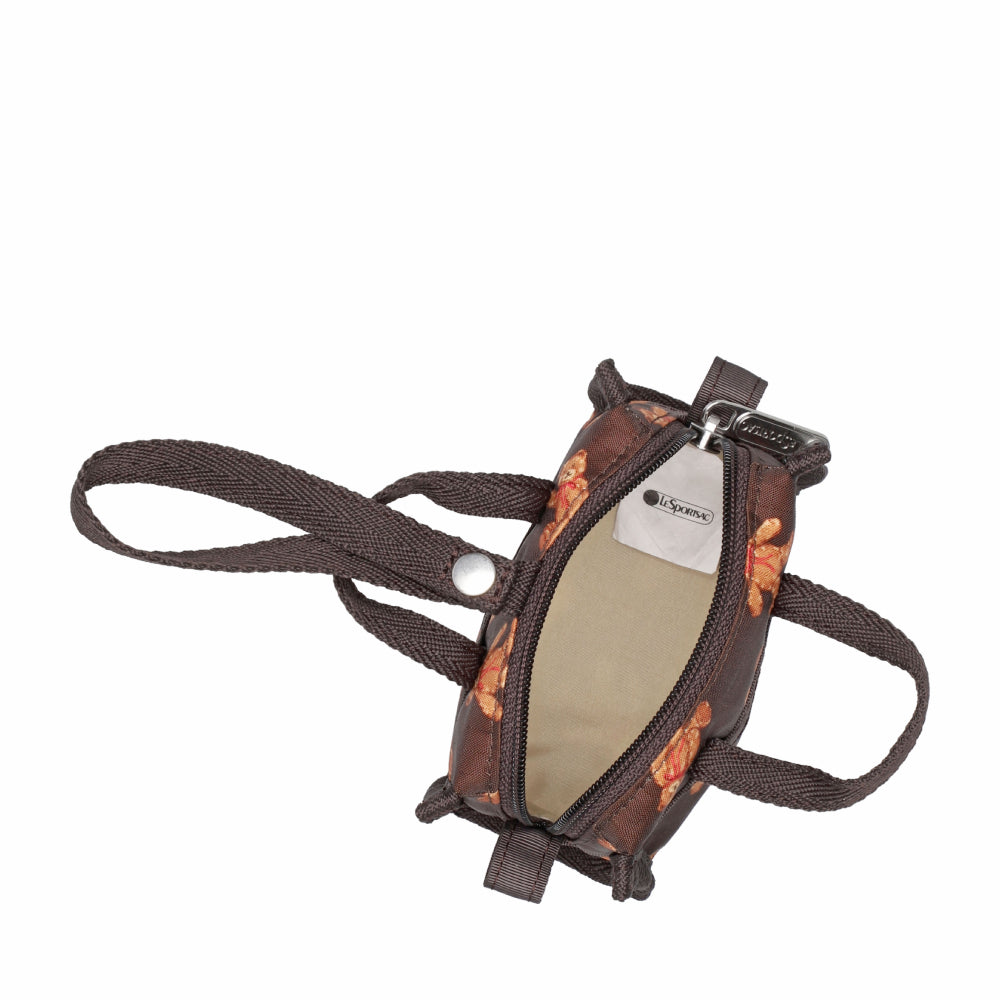 MICRO WEEKENDER CHARM 迷你旅行袋掛飾 - 泰迪熊樂園