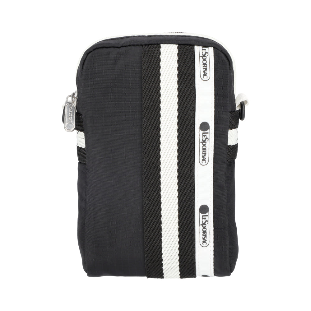 MINI WEB CROSSBODY 隨身小包 - 滾邊夜幕黑