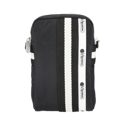 MINI WEB CROSSBODY 隨身小包 - 滾邊夜幕黑
