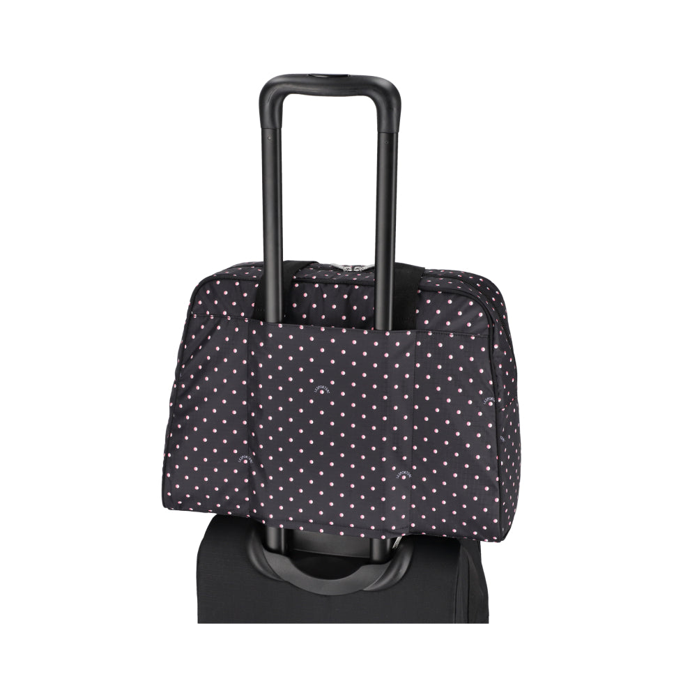 SMALL CARRYALL DUFFLE 機能手提旅行袋 - 粉色點滴