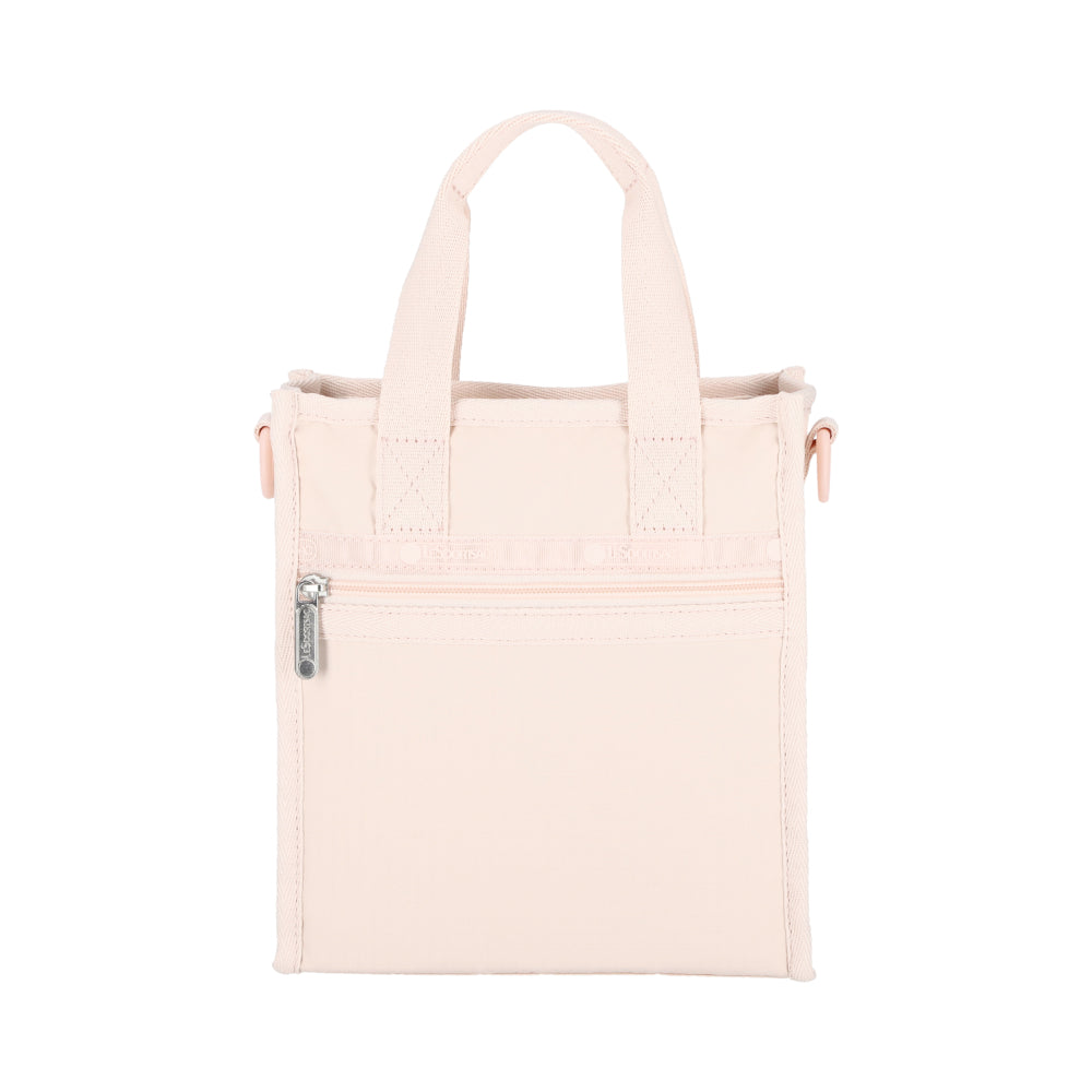 MINI N/S TOTE 迷你方型托特包 - 晨曦桃粉