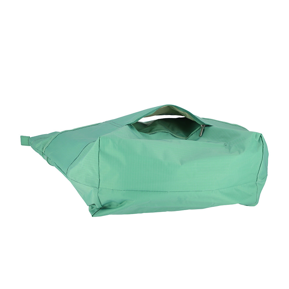 CARLIN ZIP TOP TOTE BAG 簡約兩側拉鍊托特包 - 鼠尾草綠